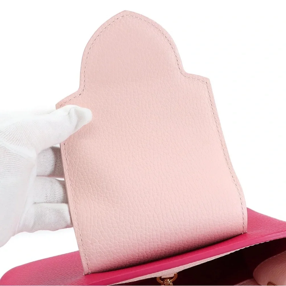 LOUIS VUITTON Capucines BB 2way Hand Shoulder Bag Taurillon Pink 90302134 - Picture 7 of 11
